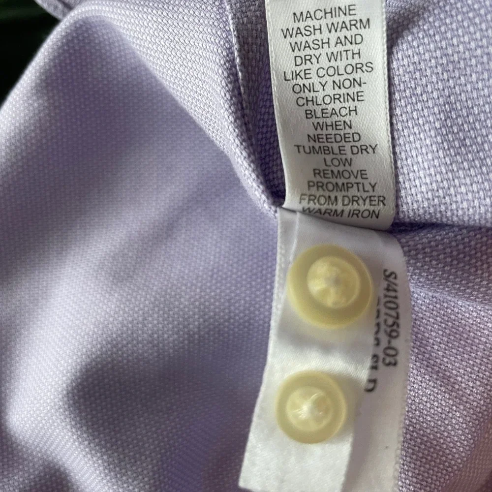 Banana‎ Republic Mens XL Non-Iron Tailored Slim Fit Shirt Warm Violet 410759-03